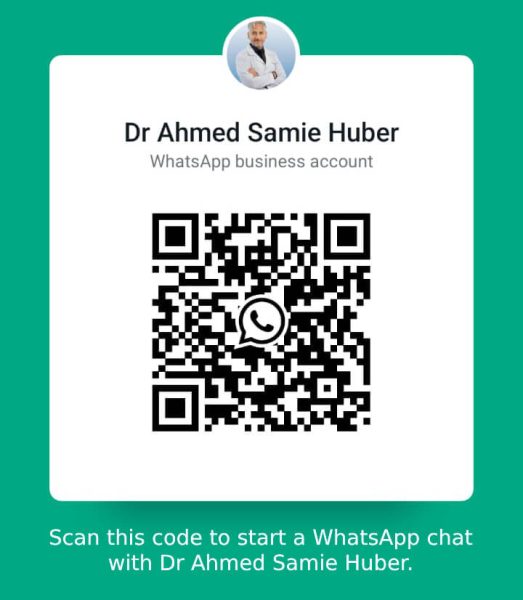 Dr. Ahmed Samie-Huber WhatsApp Contact